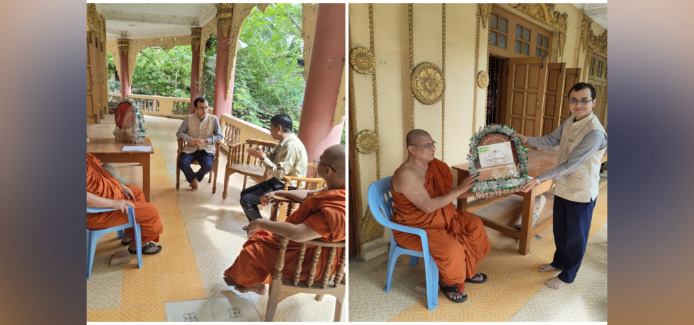 CG met venerable Sayadaw Bhaddanta Vasatthabivamsa (16.08.24)